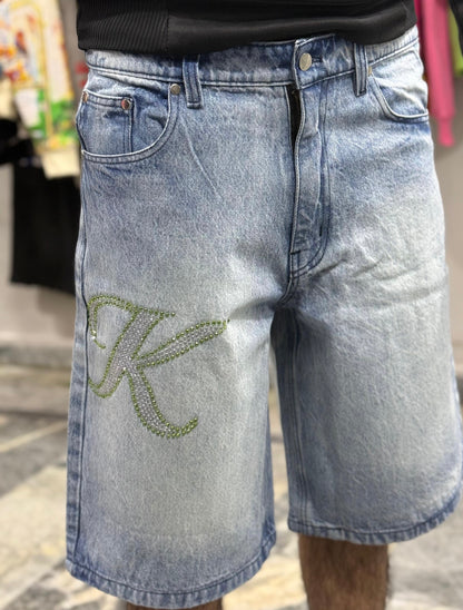 All Keyori Pastel Rhinestone Shorts