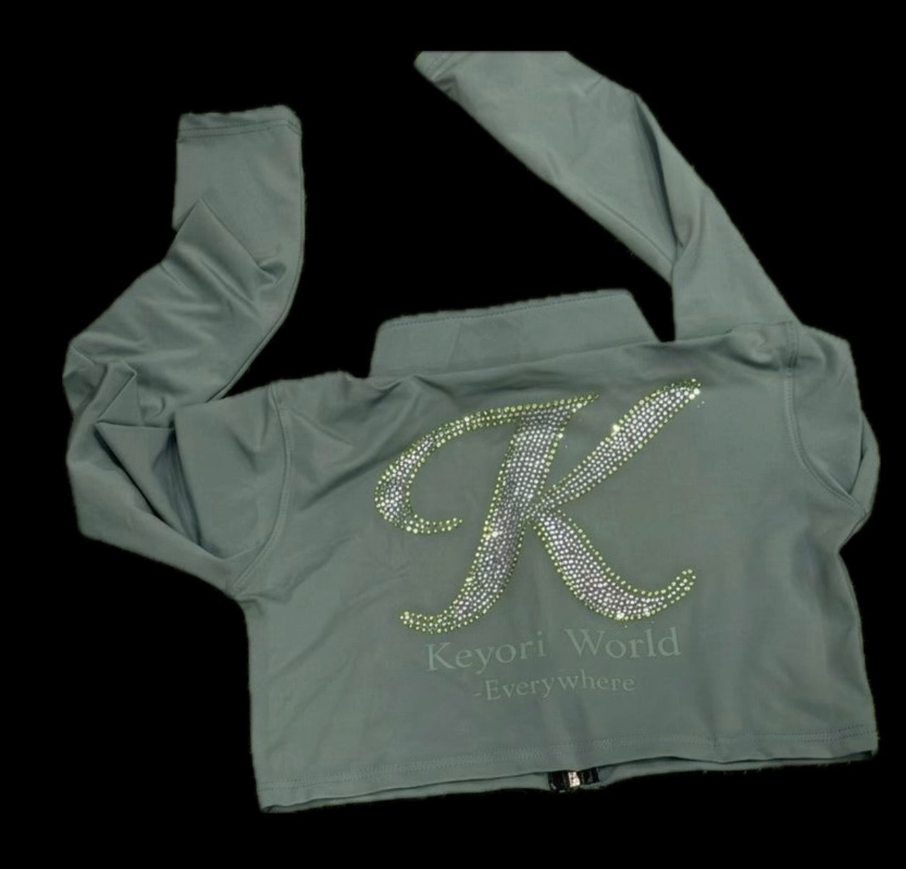 All Keyori Pastel Cropped Tracksuit Tops