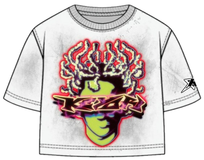 Keyori Oversized Graphic Tee – Medusa Reloaded