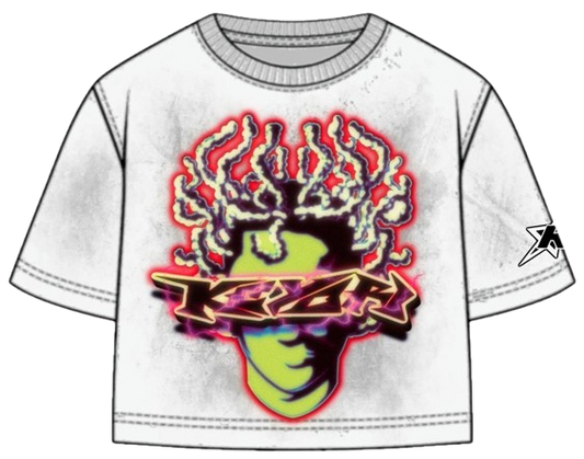 Keyori Oversized Graphic Tee – Medusa Reloaded